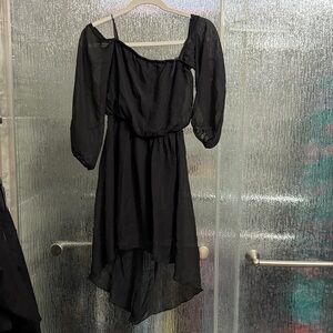 Black Off-Shoulder Dress